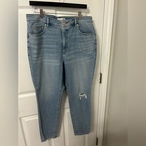 LOFT Light Blue Skinny Jeans